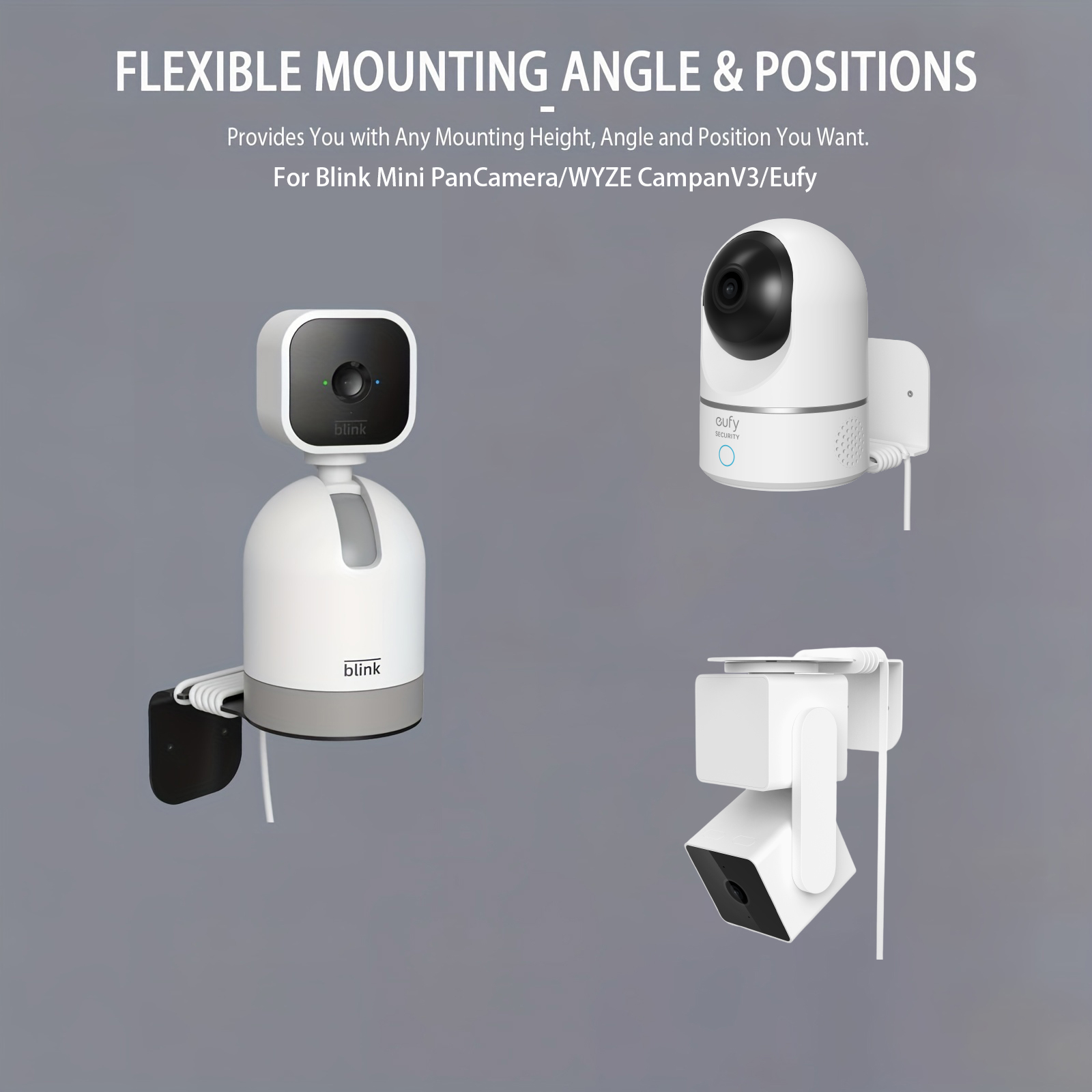 Eufy Camera E220 - Odpowiedni do Blink Mini PanCamera/WYZE CampanV3/Eufy