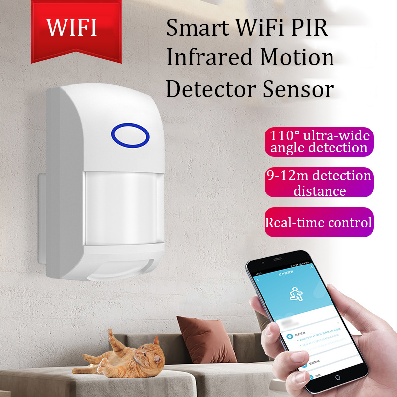 Sim Gsm Alarm - Inteligentny czujnik ruchu Tuya PIR, detektor