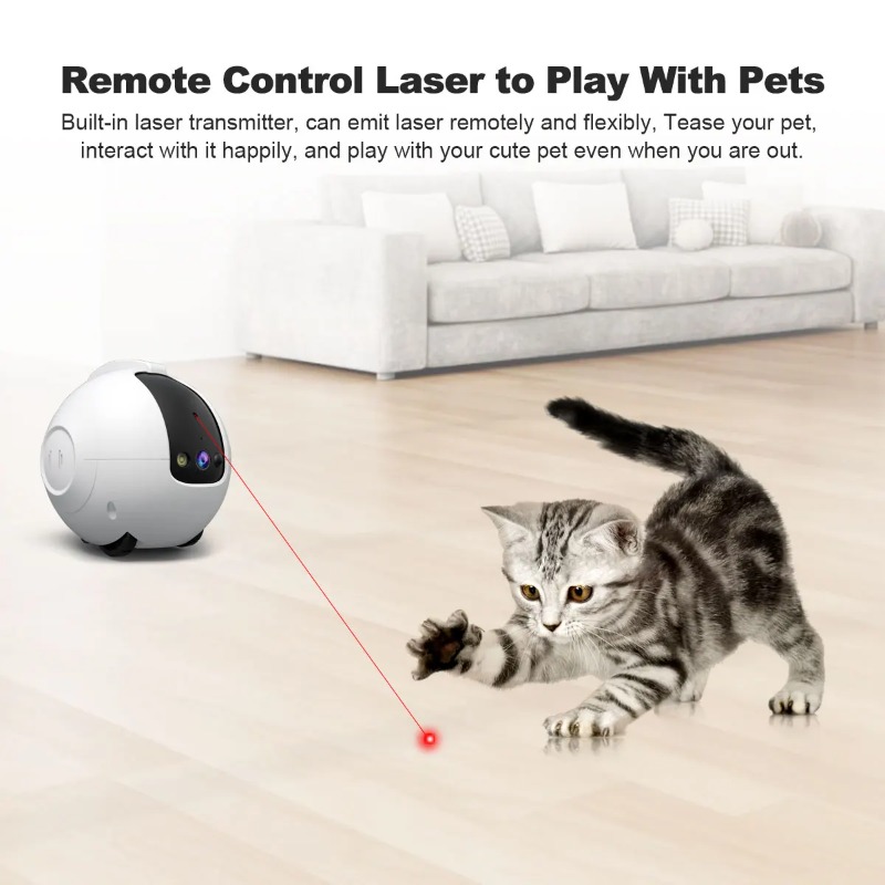 Kamera monitorująca dla zwierz – Home Security Robot recenzja i cena