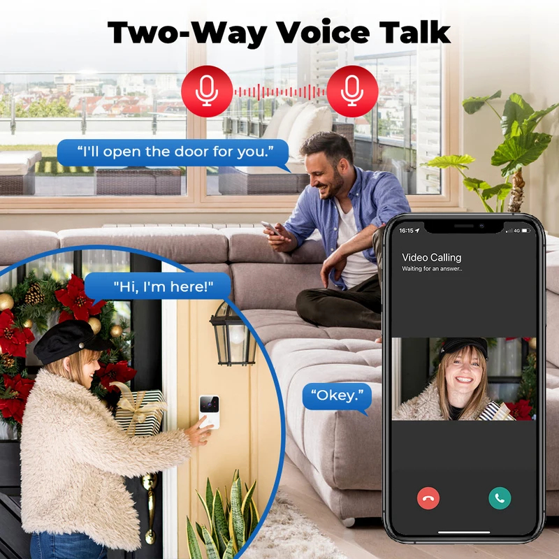 Dzwonek do drzwi Tuya WiFi z k – Home Security Front Door Camera recenzja i cena