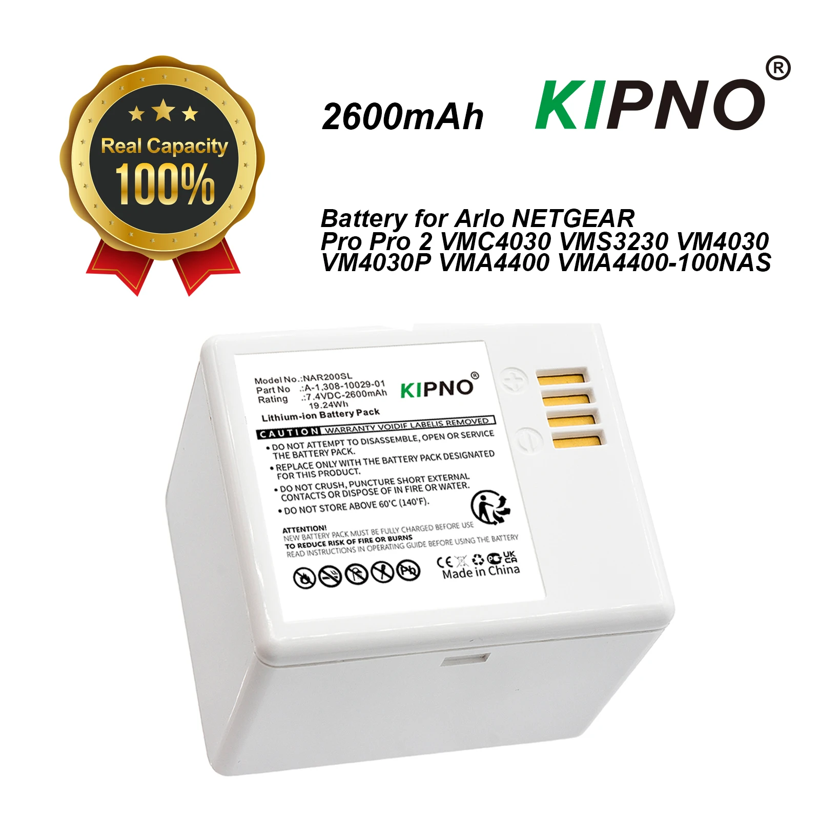 KIPNO Bateria zamienna A-1 do  – Home Security Battery Replacement recenzja i cena